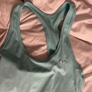 Turquoise Nike Tank Top